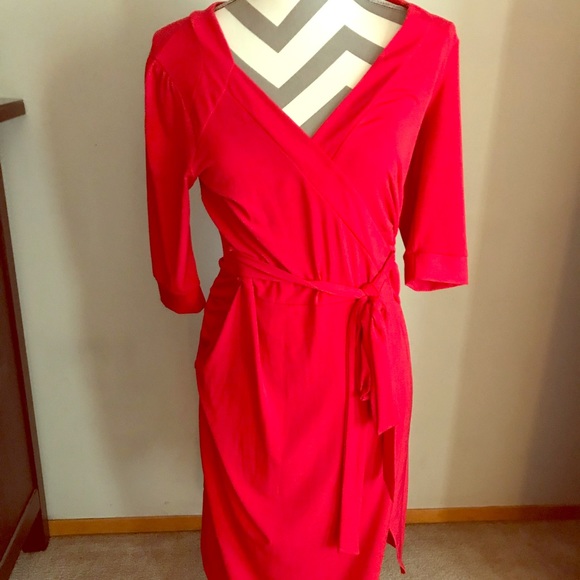 Merona Dresses & Skirts - Red Marona wrap dress